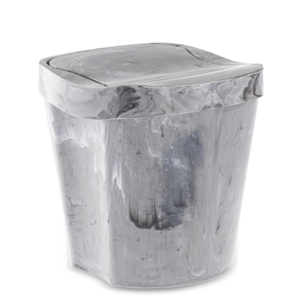 Nivalmix-Lixeira-de-Pia-3-Litros-Cinza-Marmore-762-X-Top-Line-2440964-001-1 Nivalmix-Lixeira-de-Pia-3-Litros-Cinza-Marmore-762-X-Top-Line-2440964-001-1