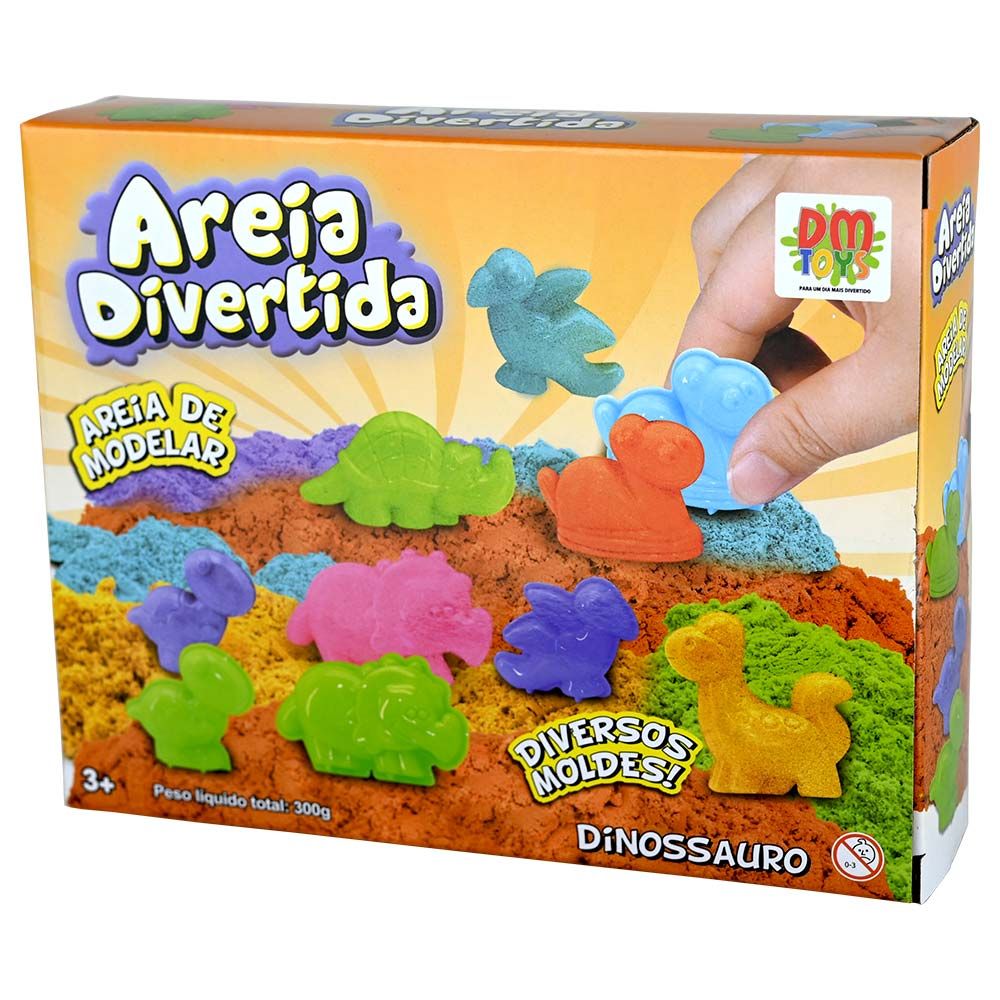 Nivalmix-Areia-Divertida-Dinossauro-de-Modelar-DMT6641-Dm-Toys-2425832- Nivalmix-Areia-Divertida-Dinossauro-de-Modelar-DMT6641-Dm-Toys-2425832-