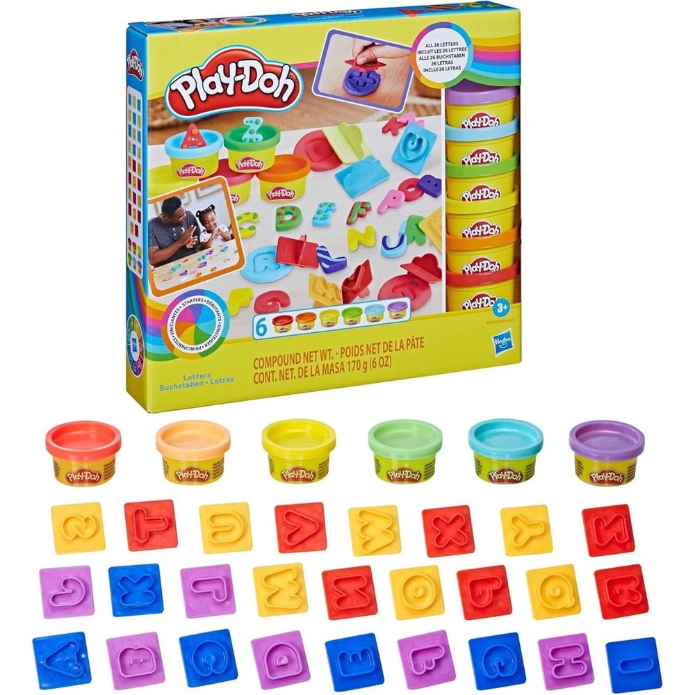Nivalmix-Massa-de-Modelar-Play-Doh-Letras-E8532-Hasbro-2453275-1 Nivalmix-Massa-de-Modelar-Play-Doh-Letras-E8532-Hasbro-2453275-1