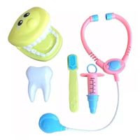 Nivalmix-Kit-Dentista-Girl-5-pecas-422295-Rosa-Art-Brink-2433385-1 Nivalmix-Kit-Dentista-Girl-5-pecas-422295-Rosa-Art-Brink-2433385-1