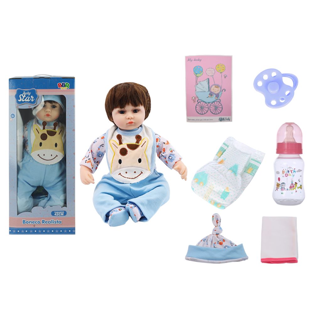 Nivalmix-Boneco-Realista-Baby-Star-com-Babador-e-Acessorios-Bbr-2452573-1 Nivalmix-Boneco-Realista-Baby-Star-com-Babador-e-Acessorios-Bbr-2452573-1