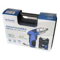 Nivalmix-Parafusadeira-sem-Fio-Recarregavel-Maleta-49Pcs-4258-Exbom-2404902-5 Nivalmix-Parafusadeira-sem-Fio-Recarregavel-Maleta-49Pcs-4258-Exbom-2404902-5