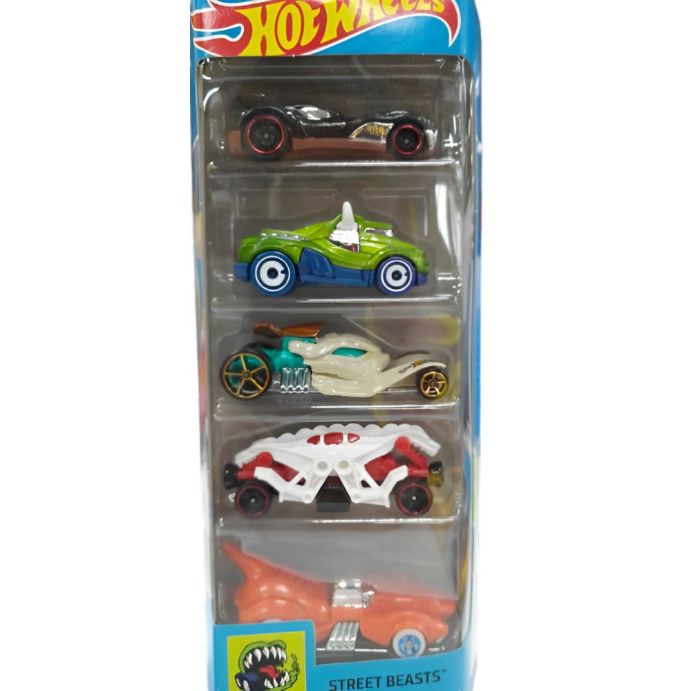 Nivalmix-Carrinhos-Hot-Wheels-Street-Beasts-1806-com-5-Carros-Mattel-682670-011-1 Nivalmix-Carrinhos-Hot-Wheels-Street-Beasts-1806-com-5-Carros-Mattel-682670-011-1