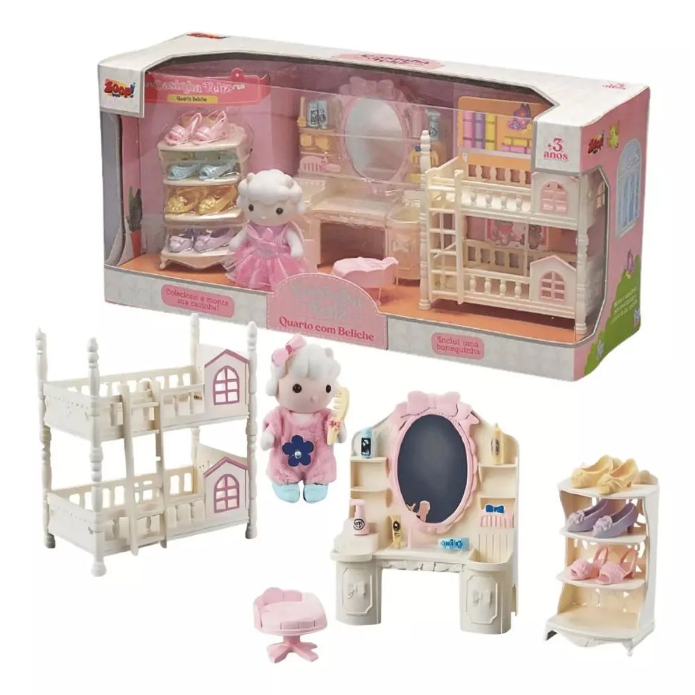 Nivalmix-Brinquedo-Quarto-Beliche-Casinha-Feliz-ZP01239-Zoop-Toys-2457123-1 Nivalmix-Brinquedo-Quarto-Beliche-Casinha-Feliz-ZP01239-Zoop-Toys-2457123-1