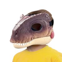 Nivalmix-Mascara-Dino-Ataque-Furioso-Mask-ZP01064-Marrom-Zoop-Toys-2457331-5 Nivalmix-Mascara-Dino-Ataque-Furioso-Mask-ZP01064-Marrom-Zoop-Toys-2457331-5