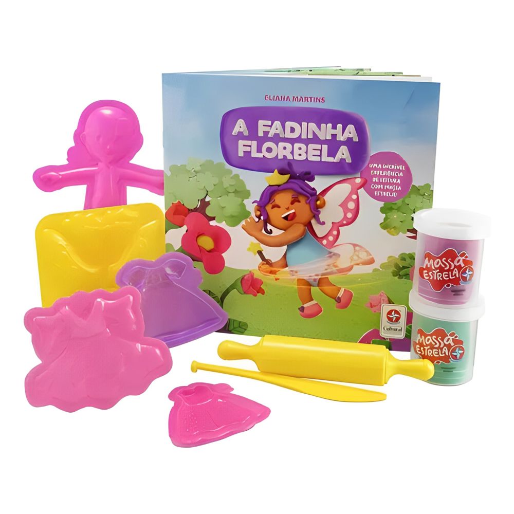 Nivalmix-Livro-A-Fadinha-Florbela-com-4-Massa-50g-Estrela-2466262 Nivalmix-Livro-A-Fadinha-Florbela-com-4-Massa-50g-Estrela-2466262