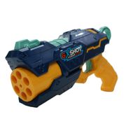 Nivalmix-Lancador-GX-Shot-Power-Gun-com-10-Dardos-Azul-Quanhe-2442030-001 Nivalmix-Lancador-GX-Shot-Power-Gun-com-10-Dardos-Azul-Quanhe-2442030-001