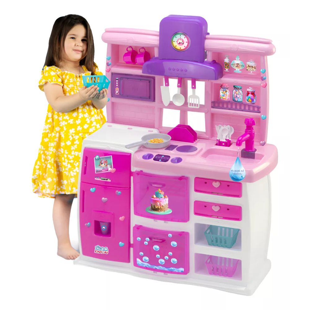 Nivalmix-Cozinha-Infantil-Master-Magic-com-Acessorios-Magic-Toys-2460256-1 Nivalmix-Cozinha-Infantil-Master-Magic-com-Acessorios-Magic-Toys-2460256-1