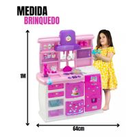 Nivalmix-Cozinha-Infantil-Master-Magic-com-Acessorios-Magic-Toys-2460256-2 Nivalmix-Cozinha-Infantil-Master-Magic-com-Acessorios-Magic-Toys-2460256-2