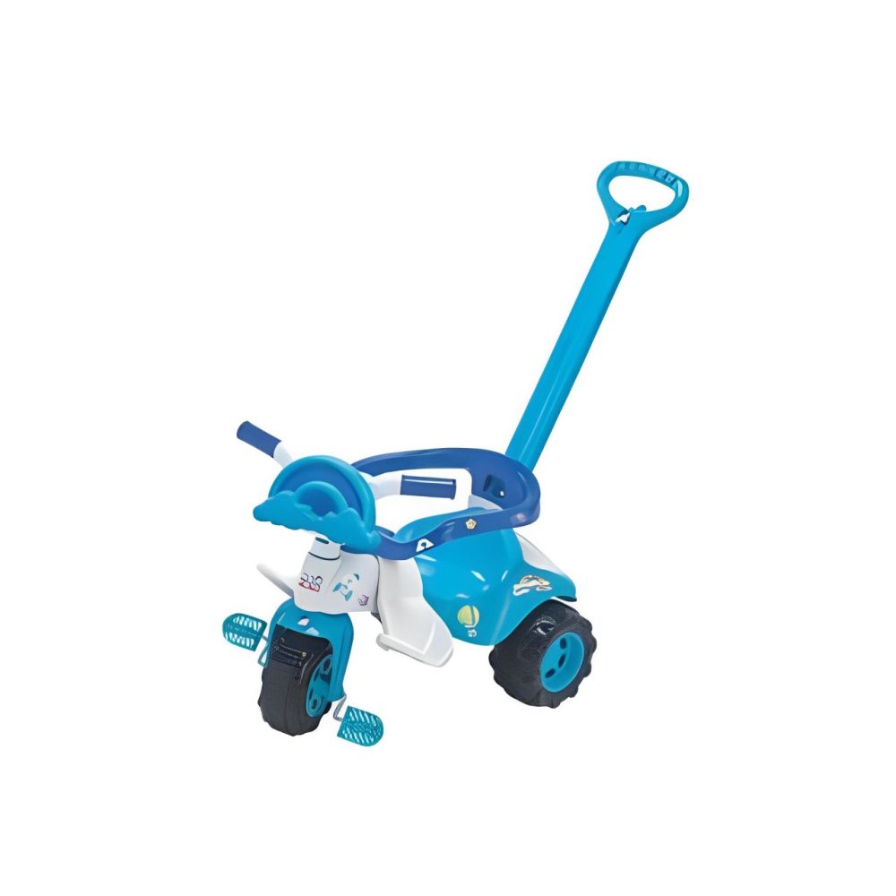 Nivalmix-Triciclo-Raibow-Azul-com-Haste-e-Suporte-2723-Magic-Toys-2460204-1 Nivalmix-Triciclo-Raibow-Azul-com-Haste-e-Suporte-2723-Magic-Toys-2460204-1