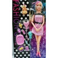 Nivalmix-Boneca-com-Cachorrinho-e-Acessorios-Fashion-Girl-Mod2-Quanhe-2442355-002 Nivalmix-Boneca-com-Cachorrinho-e-Acessorios-Fashion-Girl-Mod2-Quanhe-2442355-002