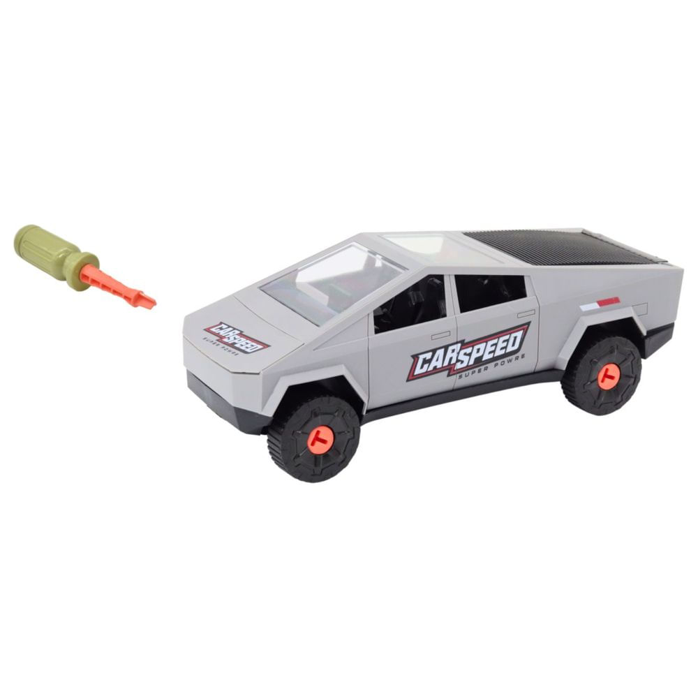 Nivalmix-Carrinho-Tesla-Cybertruck-Desmontavel-Quanhe-2441211 Nivalmix-Carrinho-Tesla-Cybertruck-Desmontavel-Quanhe-2441211