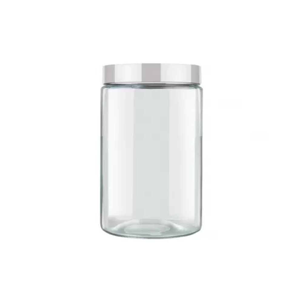 Pote-de-Vidro-Liso-Redondo-1100-ML-Com-Tampa-Branca-Allmix-2463324-1 Pote-de-Vidro-Liso-Redondo-1100-ML-Com-Tampa-Branca-Allmix-2463324-1