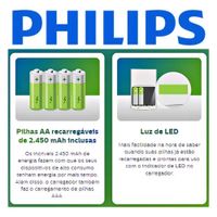 Carregador-De-Pilhas-Com-4-Pilhas-Aa-De-2450mah---Philips-4 Carregador-De-Pilhas-Com-4-Pilhas-Aa-De-2450mah---Philips-4