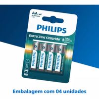 Nivalmix-Pilha-Zinco-AA-Bateria-Carvao-4-Unidades-R6L4B59-Philips-2471111-3 Nivalmix-Pilha-Zinco-AA-Bateria-Carvao-4-Unidades-R6L4B59-Philips-2471111-3