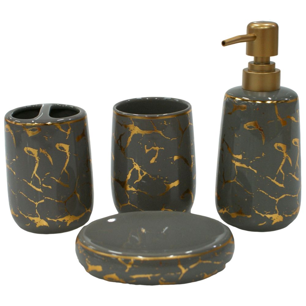 Nivalmix-Kit-Bancada-Banheiro-Ceramica-4-Pecas-Cinza-Quanhe-2400872-003 Nivalmix-Kit-Bancada-Banheiro-Ceramica-4-Pecas-Cinza-Quanhe-2400872-003