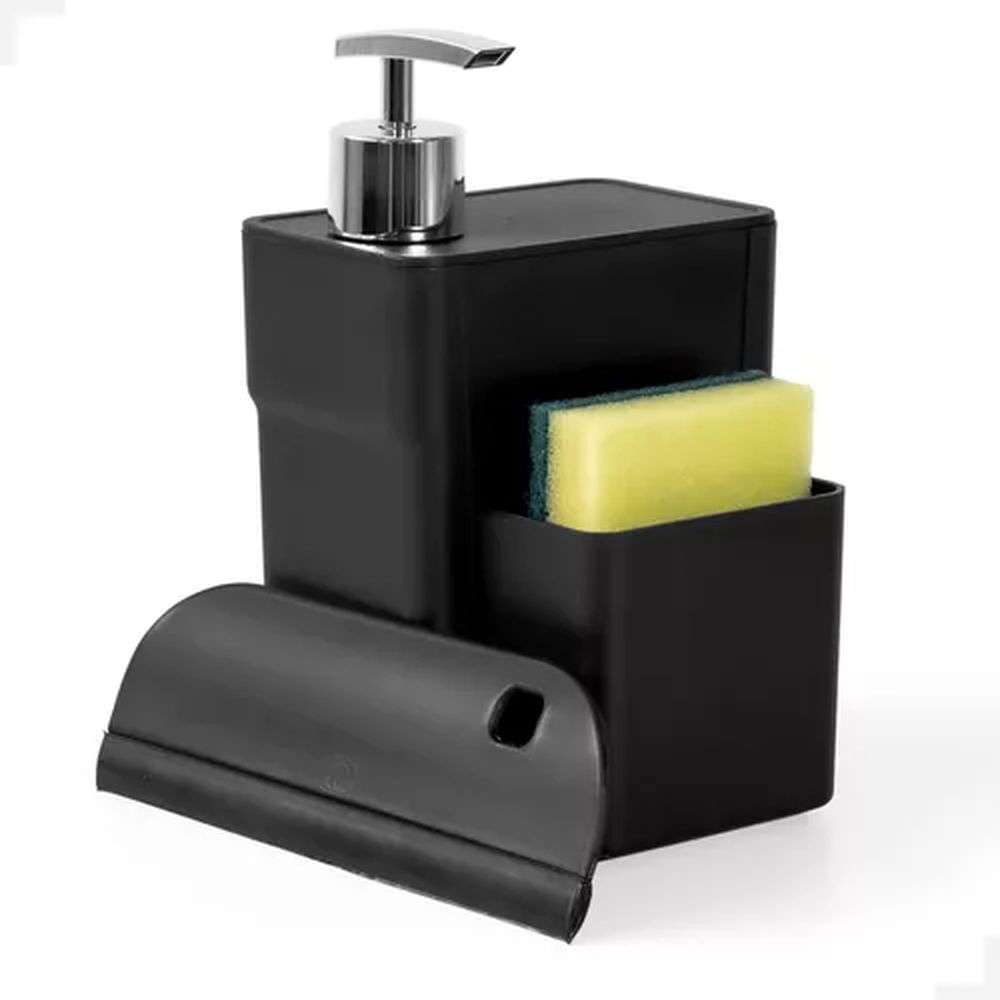 Nivalmix-Kit-Dispenser-Organizador-De-Pia-3x1-Micromax-2456694-1 Nivalmix-Kit-Dispenser-Organizador-De-Pia-3x1-Micromax-2456694-1