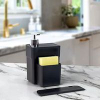 Nivalmix-Kit-Dispenser-Organizador-De-Pia-3x1-Micromax-2456694-3 Nivalmix-Kit-Dispenser-Organizador-De-Pia-3x1-Micromax-2456694-3