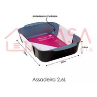 Nivalmix-Assadeira-Preta-Antiaderente-Retangular-25x20cm-Hercules-2467016-2 Nivalmix-Assadeira-Preta-Antiaderente-Retangular-25x20cm-Hercules-2467016-2