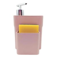 Nivalmix-Kit-Dispenser-Organizador-para-Pia-3-em-1-Rose-Micromax-2456681-2 Nivalmix-Kit-Dispenser-Organizador-para-Pia-3-em-1-Rose-Micromax-2456681-2