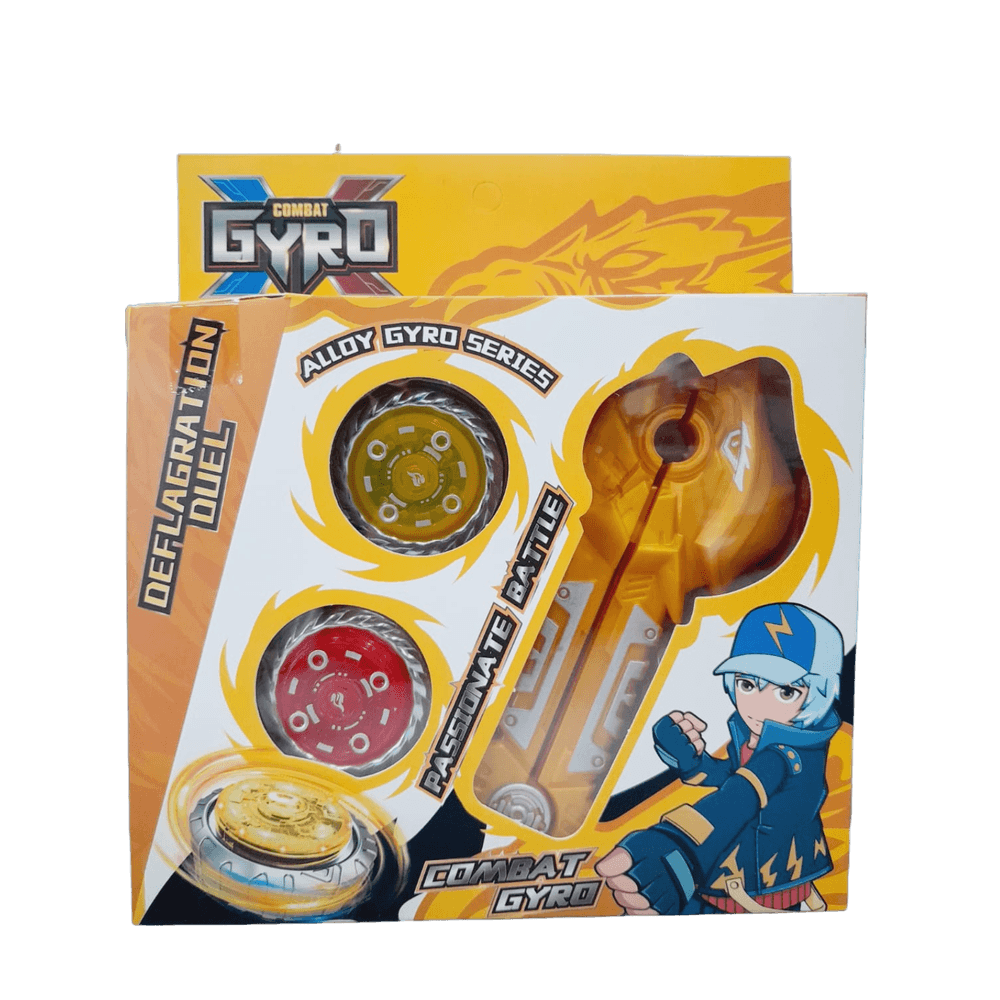 Nivalmix-Piao-de-Batalha-com-Lancador-Gyro-3-Pecas-Amarelo-Quanhe-2442251-001-1 Nivalmix-Piao-de-Batalha-com-Lancador-Gyro-3-Pecas-Amarelo-Quanhe-2442251-001-1