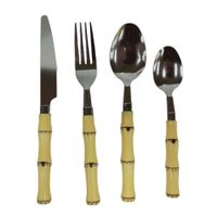 Nivalmix-Conjunto-Talheres-Bambu-24-Pcs-com-Suporte-N2446437-Quanhe-2446437-2