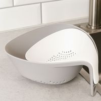 Nivalmix-Escorredor-de-Alimentos-2-Pecas-Encaixe-Cinza-Quanhe-2445956-3 Nivalmix-Escorredor-de-Alimentos-2-Pecas-Encaixe-Cinza-Quanhe-2445956-3