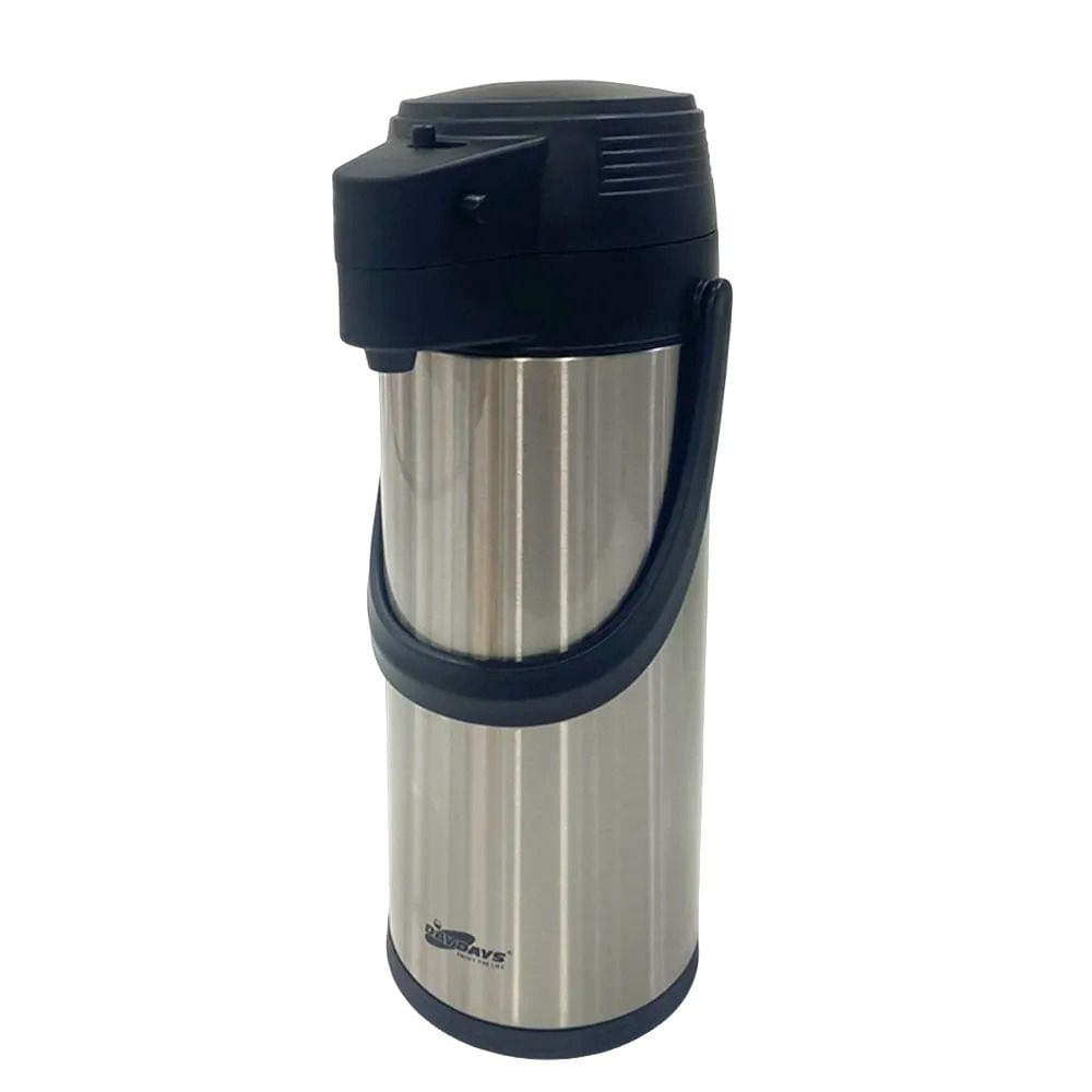 Nivalmix-Garrafa-Termica-Inox-1,9L-Ampola-de-Vidro-e-Botao-Daydays-2403446 Nivalmix-Garrafa-Termica-Inox-1,9L-Ampola-de-Vidro-e-Botao-Daydays-2403446