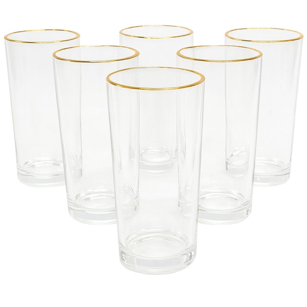 Nivalmix-Conjunto-de-Copos-230ml-6-Pecas-Borda-Dourada-Quanhe-2490338 Nivalmix-Conjunto-de-Copos-230ml-6-Pecas-Borda-Dourada-Quanhe-2490338