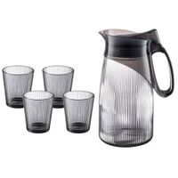 Nivalmix-Jarra-de-Vidro-12-L-com-4-Copos-250-ml-Galante-Hauskraft-2499698 Nivalmix-Jarra-de-Vidro-12-L-com-4-Copos-250-ml-Galante-Hauskraft-2499698