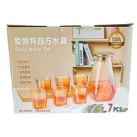 Nivalmix-Conjunto-de-Jarra-1700-ml-com-6-Copos-200-ml-Ambar-Quanhe-2490728-2 Nivalmix-Conjunto-de-Jarra-1700-ml-com-6-Copos-200-ml-Ambar-Quanhe-2490728-2