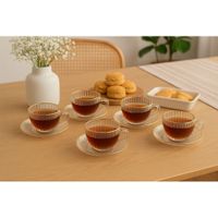 Nivalmix-Conjunto-de-Xicaras-de-Cha-230ml-6-Pcs-Borda-Dourada-Quanhe-2491040-5 Nivalmix-Conjunto-de-Xicaras-de-Cha-230ml-6-Pcs-Borda-Dourada-Quanhe-2491040-5