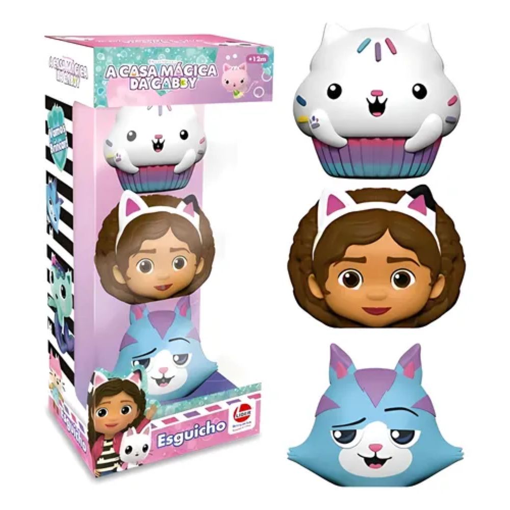 Nivalmix-Kit-3-Bolinhas-Esguicho-Gabby-Gatubo-e-Cakey-3544-Lider-2498255 Nivalmix-Kit-3-Bolinhas-Esguicho-Gabby-Gatubo-e-Cakey-3544-Lider-2498255