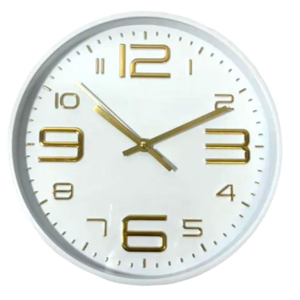 Nivalmix-Relogio-de-Parede-24x4cm-N239571-1-Branco-Quanhe-2395711-002 Nivalmix-Relogio-de-Parede-24x4cm-N239571-1-Branco-Quanhe-2395711-002