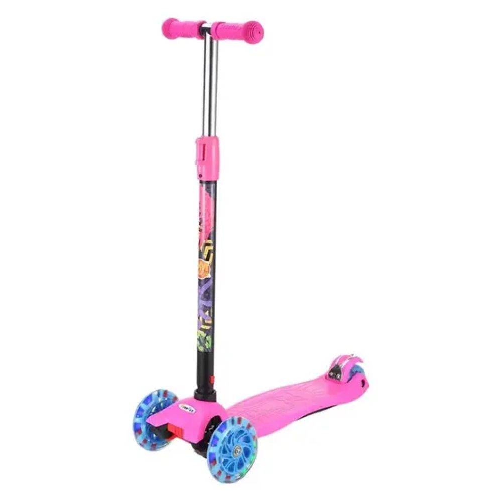 Nivalmix-Patinete-Radical-Infantil-New-Plus-Rosa-com-Luzes-DM-Toys-2499776 Nivalmix-Patinete-Radical-Infantil-New-Plus-Rosa-com-Luzes-DM-Toys-2499776