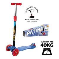 Nivalmix-Patinete-Radical-Infantil-New-Plus-Azul-com-Luzes-DM-Toys-2499763-2