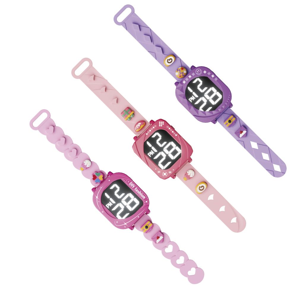 Nivalmix-Kit-Relogio-Fashion-3-Pulseiras-Biju-Collection-DM-Toys-2499789 Nivalmix-Kit-Relogio-Fashion-3-Pulseiras-Biju-Collection-DM-Toys-2499789