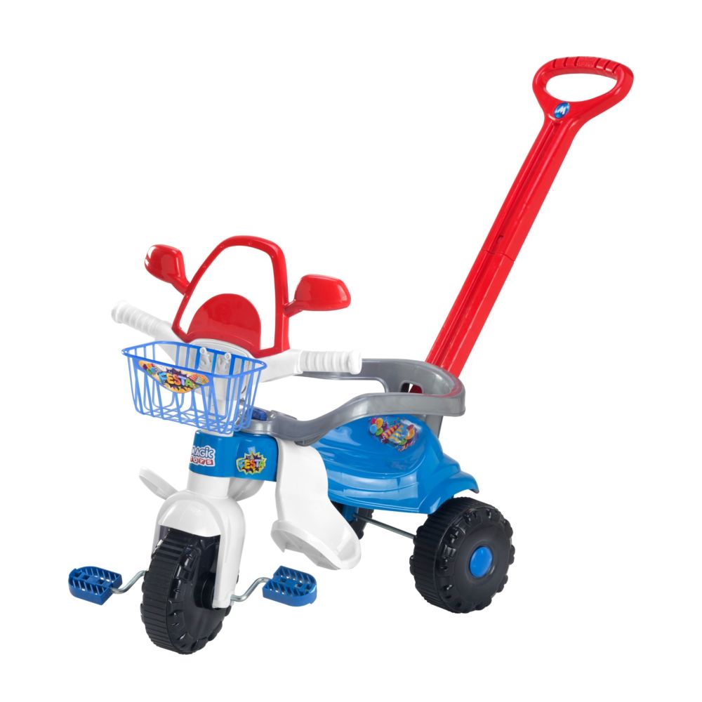 Nivalmix-Triciclo-Tico-Tico-Festa-Up-Azul-2564-Magic-Toys-2502857 Nivalmix-Triciclo-Tico-Tico-Festa-Up-Azul-2564-Magic-Toys-2502857