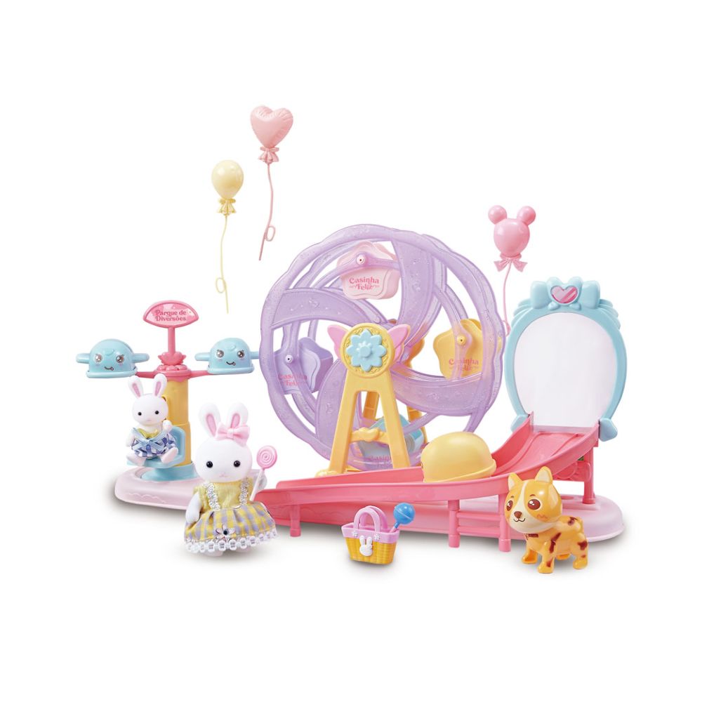 Nivalmix-Brinquedo-Casinha-Feliz-Parque-de-Diversoes-Zoop-Toys-2501843 Nivalmix-Brinquedo-Casinha-Feliz-Parque-de-Diversoes-Zoop-Toys-2501843