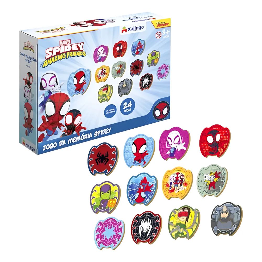 Nivalmix-Jogo-da-Memoria-Spidey-Amazing-Friends-Marvel-Xalingo-2502974 Nivalmix-Jogo-da-Memoria-Spidey-Amazing-Friends-Marvel-Xalingo-2502974