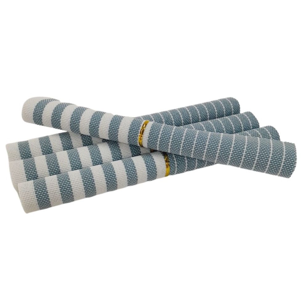 Kit-Jogo-Americano-com-4-Pecas-em-PVC-30x45cm-Azul-Quanhe-2487374-001 Kit-Jogo-Americano-com-4-Pecas-em-PVC-30x45cm-Azul-Quanhe-2487374-001