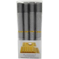 Nivalmix-Kit-Jogo-Americano-com-4-Pecas-PVC-30x45cm-Cinza-Quanhe-2487387-001-4 Nivalmix-Kit-Jogo-Americano-com-4-Pecas-PVC-30x45cm-Cinza-Quanhe-2487387-001-4