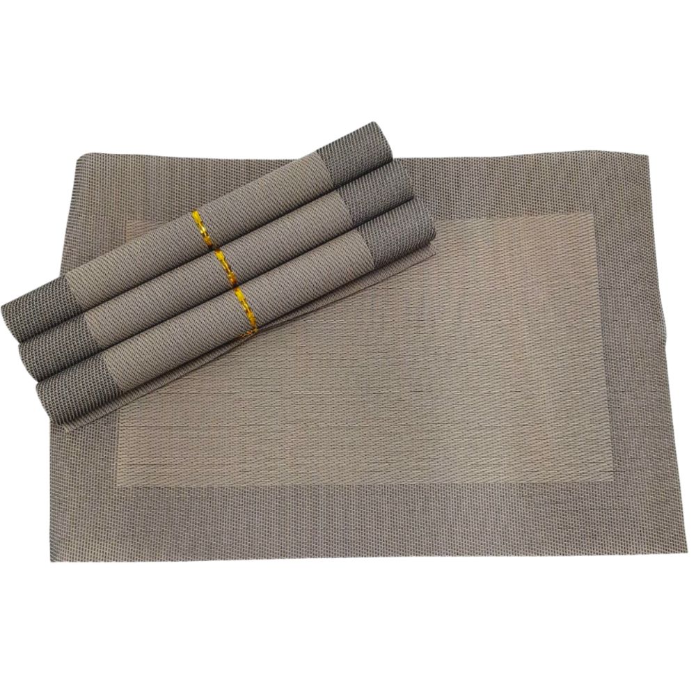 Nivalmix-Kit-Jogo-Americano-com-4-Pecas-PVC-30x45cm-Marrom-2-Quanhe-2487387-004 Nivalmix-Kit-Jogo-Americano-com-4-Pecas-PVC-30x45cm-Marrom-2-Quanhe-2487387-004