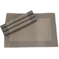 Nivalmix-Kit-Jogo-Americano-com-4-Pecas-PVC-30x45cm-Marrom-2-Quanhe-2487387-004 Nivalmix-Kit-Jogo-Americano-com-4-Pecas-PVC-30x45cm-Marrom-2-Quanhe-2487387-004