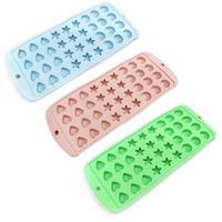 Nivalmix-Forma-de-Gelo-Pequeno-Coracao-e-Estrela-Verde-Quanhe-2488310-002-4 Nivalmix-Forma-de-Gelo-Pequeno-Coracao-e-Estrela-Verde-Quanhe-2488310-002-4