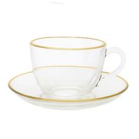 Nivalmix-Conjunto-de-Xicaras-de-Cha-230ml-6-Pcs-Borda-Dourada-Quanhe-2491040-1