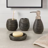 Nivalmix-Kit-Bancada-de-Banheiro-Texturizado-4-Pecas-Preto-Quanhe-2491313-002-1