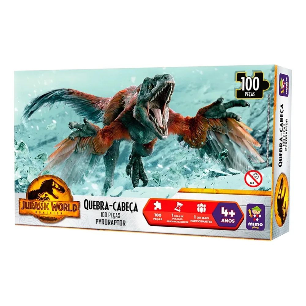 Nivalmix-Quebra-Cabeca-100-PCS-Pyroraptor-Jurassic-World-2083-Mimo-2475739-02 Nivalmix-Quebra-Cabeca-100-PCS-Pyroraptor-Jurassic-World-2083-Mimo-2475739-02