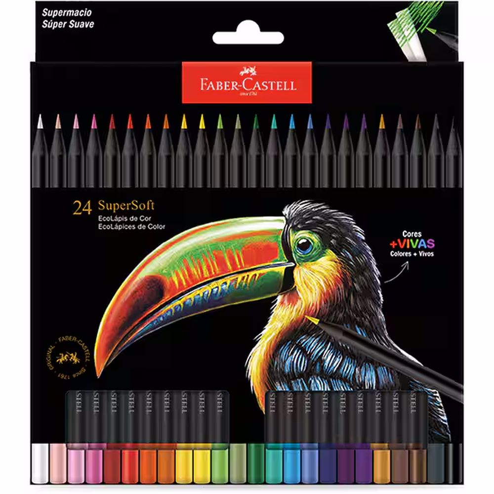 Nivalmix-Ecolapis-24-Cores-Supersoft-Redondo-210724-Faber-Castell-02-2505600 Nivalmix-Ecolapis-24-Cores-Supersoft-Redondo-210724-Faber-Castell-02-2505600