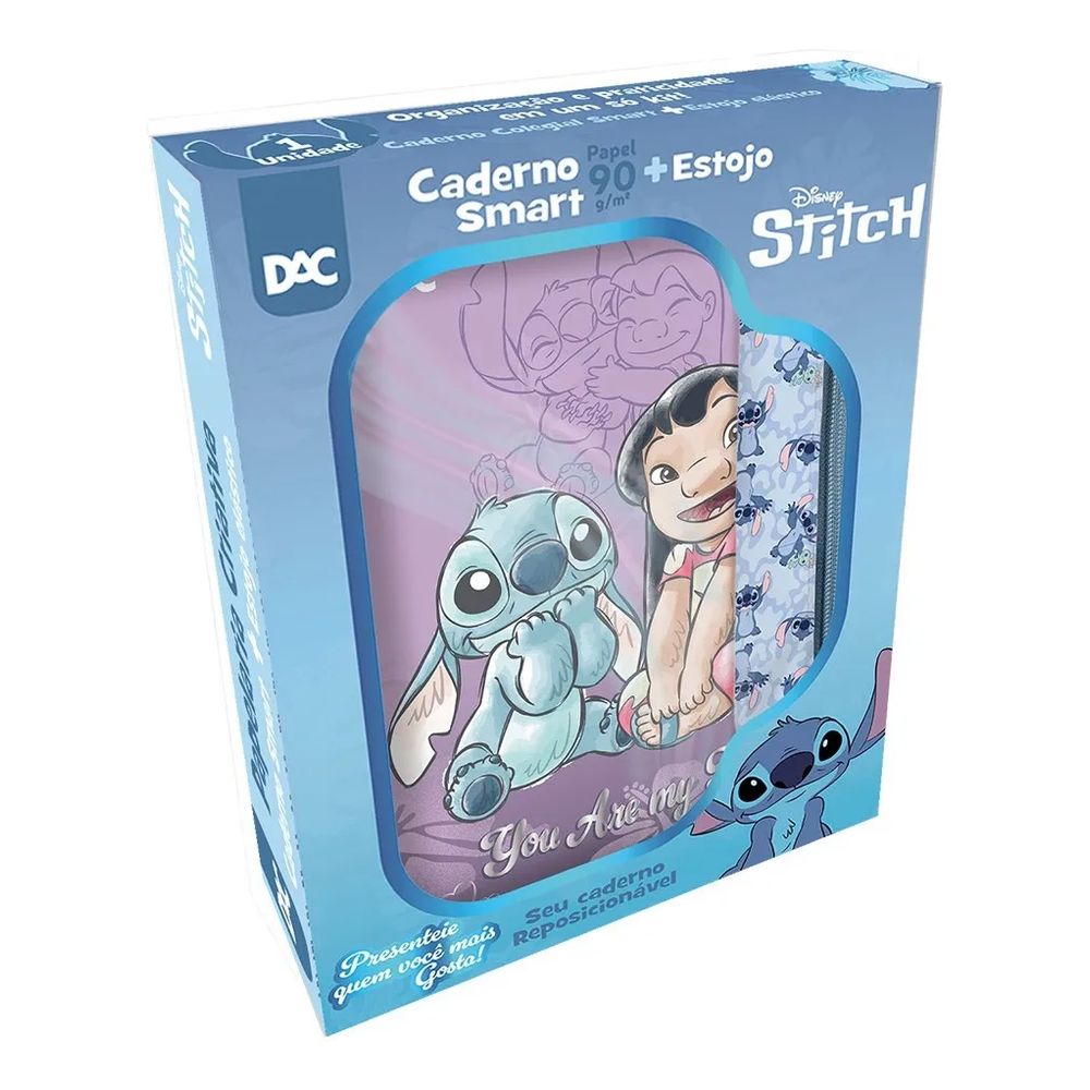 Nivalmix-Kit-Caderno-Colegial-Smart-e-Estojo-Elastico-Stitch-5319-Dac-2505210 Nivalmix-Kit-Caderno-Colegial-Smart-e-Estojo-Elastico-Stitch-5319-Dac-2505210